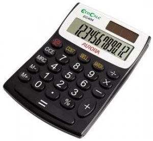 Image of Aurora EC404 Handheld Calculator