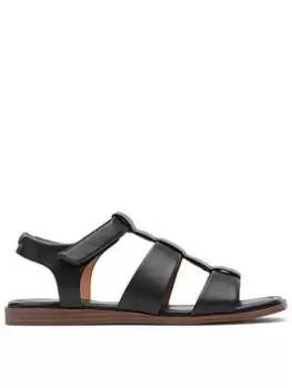 Image of Rockport Imogen Gladiator Black Synthetic , Black, Size 7, Women