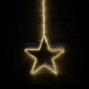 Image of Samuel Alexander - 175 Micro LED Indoor Outdoor Hanging Star Frame Christmas Decoration