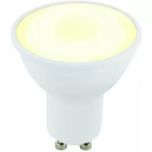 Image of Loops - 6W LED GU10 Light Bulb Frosted Warm White 3000K 460 Lumen Outdoor & Bathroom
