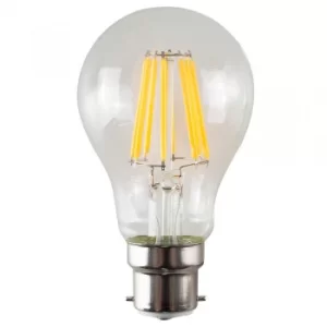 Image of MiniSun 6W BC/B22 Filament GLS Bulb In Warm White