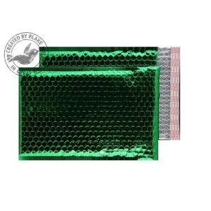 Image of Blake Purely Packaging C5 Peel and Seal Padded Envelopes Emerald Green Pack of 100