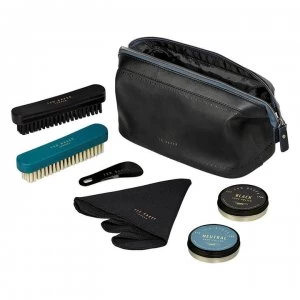 Image of Ted Baker Shoe Shine Kit Black Brogue Monkian - Multi