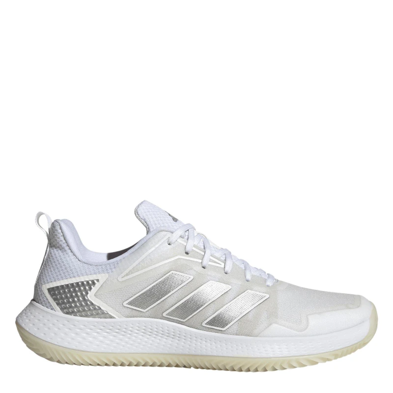 Image of adidas Defiant Speed Clay Tennis Shoes Womens - White White 4