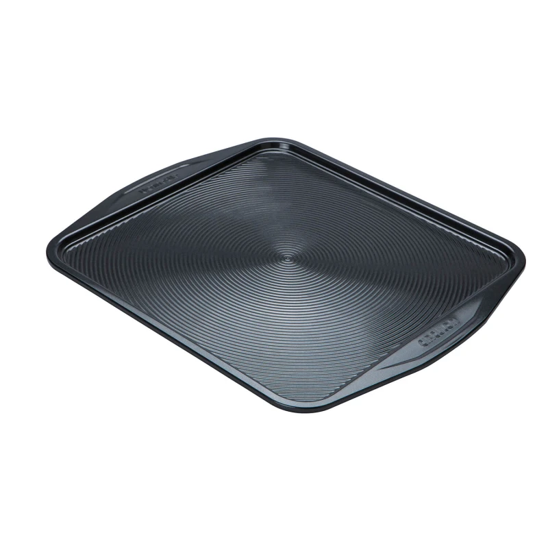 Image of Circulon Black 'Ultimum BW' Square Steel Non Stick Baking Tray - 12" Black