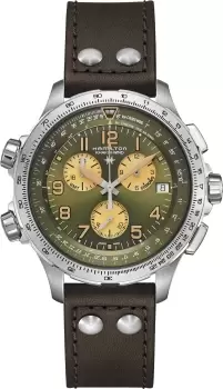 Image of Hamilton Watch Khaki Aviation X-Wind GMT Chrono Quartz