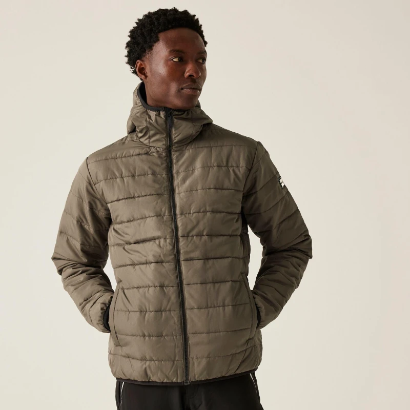 Image of Regatta Helfa Insulated Baffle Jacket Crocodile male S