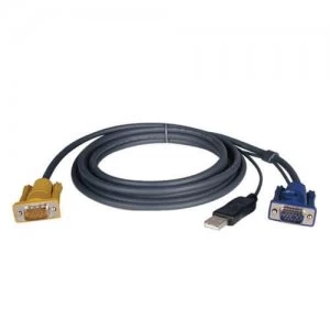 Image of Tripp Lite USB 2 In 1 Cable Kit For Netdirector Kvm Switch B020 Series