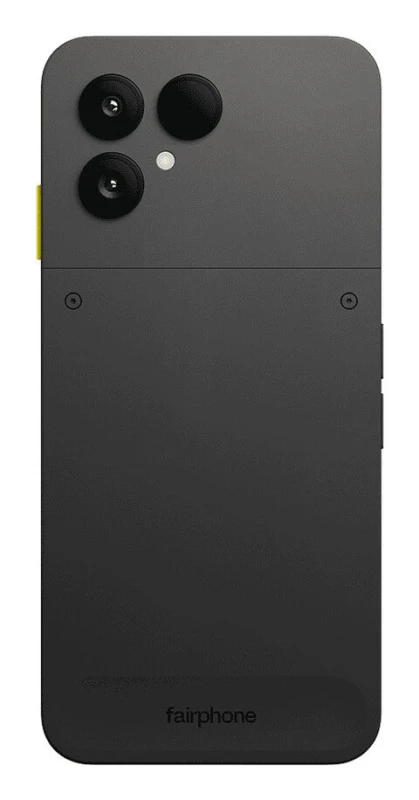 Image of Fairphone Fairphone The (Gen 6) 16cm (6.31") Dual SIM Android 15 5G USB Type-C 8GB 256GB 4415 mAh Black F6FPHN-2ZW-EU1