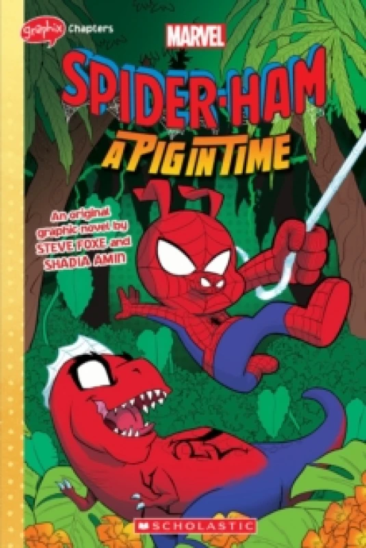 Image of SPIDER-HAM #3 (GRAPHIX CHAPTERS) A Pig in Time Paperback / softback