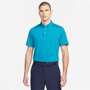 Image of Nike Player Heart Polo Mens - Blue
