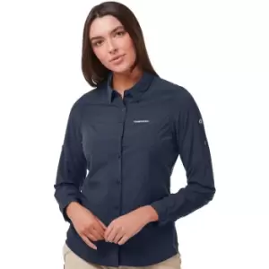 Image of Craghoppers Womens NosiLife Bardo Wicking Long Sleeve Shirt 18 - Bust 42' (107cm)