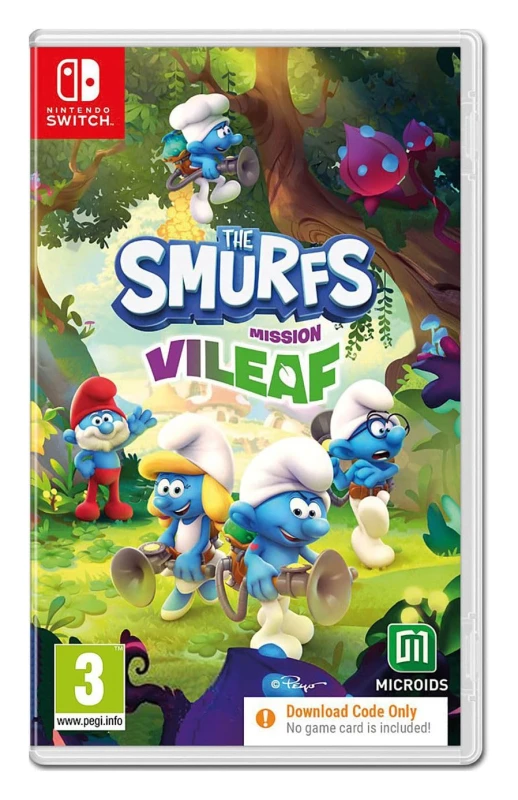 Image of The Smurfs Mission Vileaf The Smurfs Mission Vileaf Nintendo Switch Game