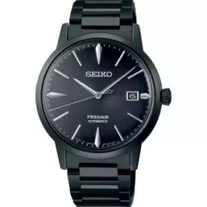 Image of Mens Seiko Presage Cocktail The Black Velvet Watch