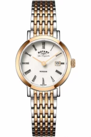 Image of Ladies Rotary Swiss Made Windsor Quartz Watch LB90155/01