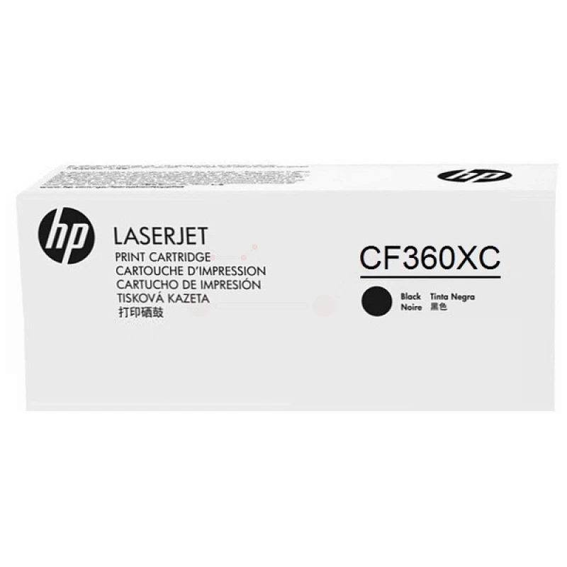 Image of HP CF360XC/508X Toner cartridge Black Contract. 12.5K pages ISO/IEC 19