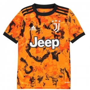 Image of adidas Juventus Third Shirt 2020 2021 Junior - Orange