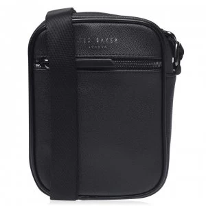 Image of Ted Baker Pearce Cross Body Flight Bag - BLACK