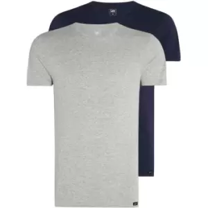 Image of Lee Short sleeve t-shirt twin pack - Grey