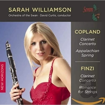 Image of Sarah Williamson - Copland: Clarinet Concerto/Appalachian Spring/... CD