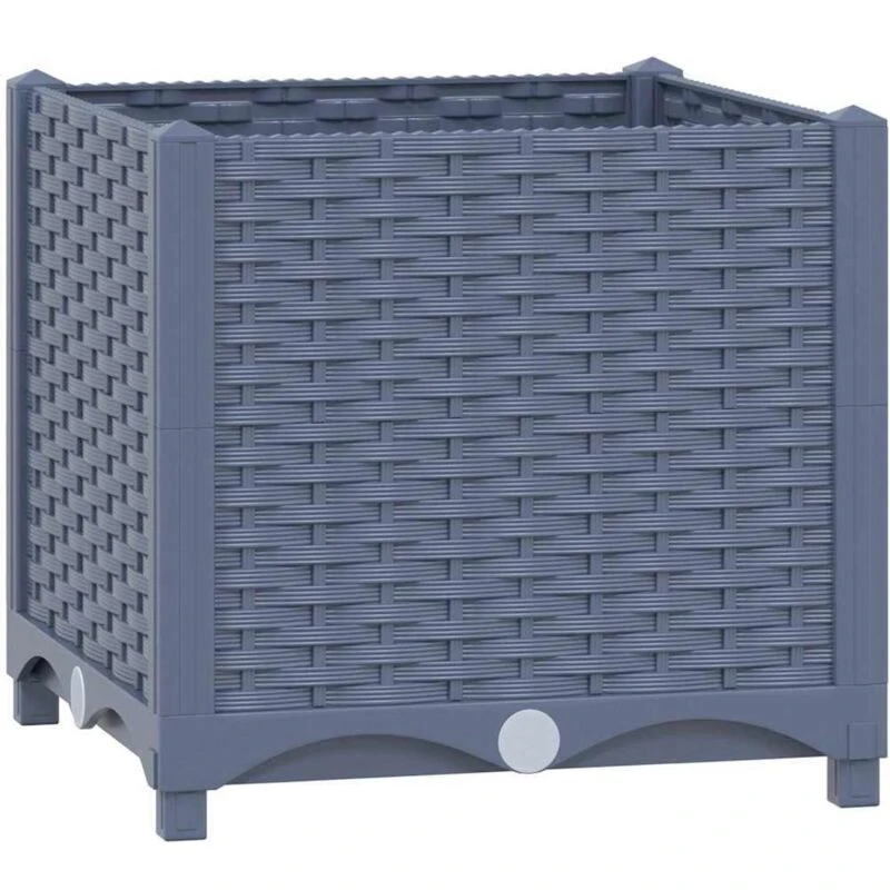 Image of VIDAXL Raised Bed 40x40x38cm Polypropylene Vidaxl 8720286092026