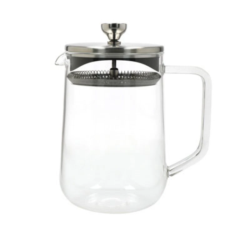 Image of La Cafetiere Loose Leaf Glass Teapot, 4 cup (1L) Clear