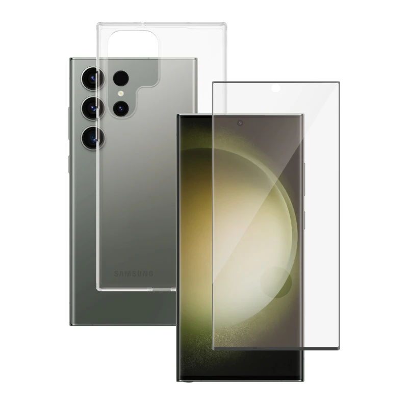 Image of PanzerGlass SAFE. by 2-in-1 Bundle Samsung Galaxy S23 Ultra BULK