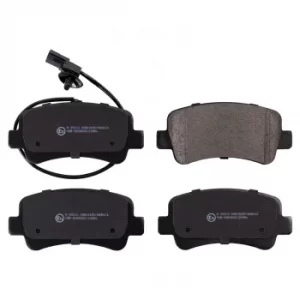 Image of Brake Pad Set 16843 by Febi Bilstein Rear Axle