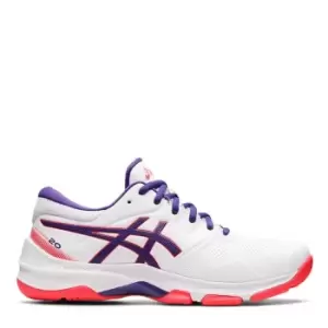 Image of Asics GEL-Netburner 20 Womens Netball Shoes - White