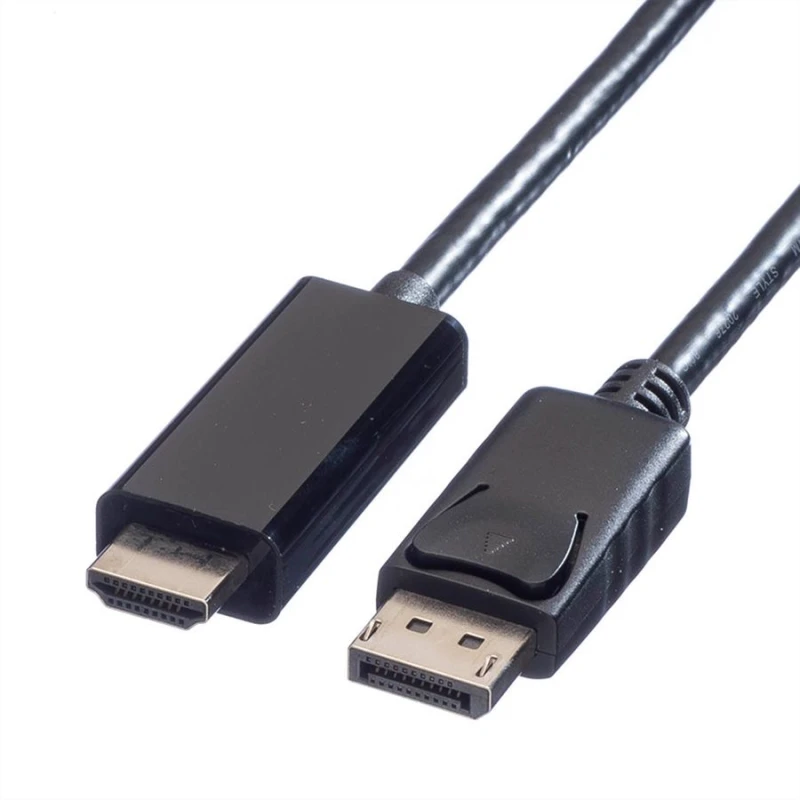 Image of VALUE DisplayPort Cable. DP - UHDTV. M/M. 1 m