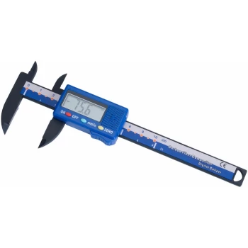 Image of GA1001 Plastic Digital LCD Caliper - 100mm - Rvfm