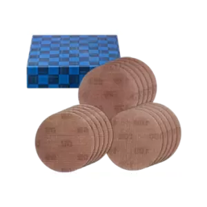 Image of Pferd Netting Velcro-Backed Abrasive Disc Set Coarse 15 Piece Diameter 150 A80,