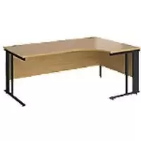 Image of Dams International Right Hand Ergonomic Desk MCM18ERKO 1,800 x 1,200 x 725 mm