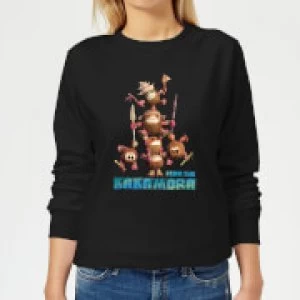 Image of Moana Fear The Kakamora Womens Sweatshirt - Black - S