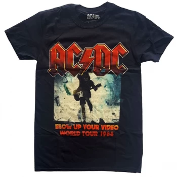 Image of AC/DC - Blow Up Your Video Unisex X-Large T-Shirt - Black