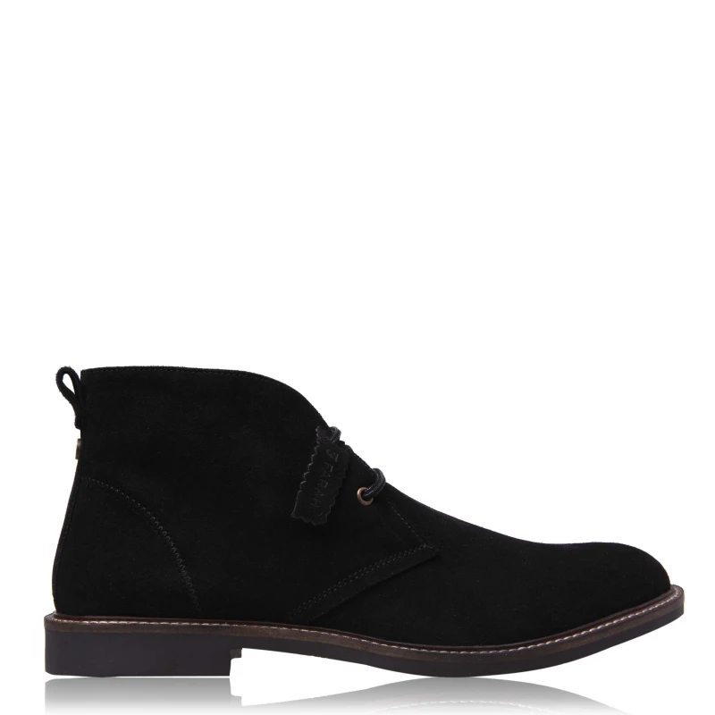 Image of Farah Briggs Desert Boots - Black 7