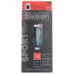 Image of Compressport Oxygen Socks Adults - Black/White