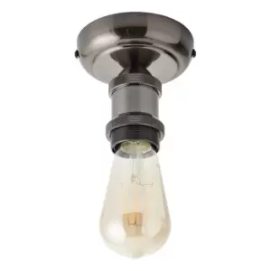 Image of Inlight Padua Lampholder E27 Satin Nickel