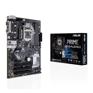 Image of Asus Prime H310 Plus R2.0 Intel Socket LGA1151 H4 Motherboard