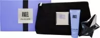 Image of Thierry Mugler Angel Gift Set 25ml Eau de Parfum + 50ml Bdy Lotion + Makeup Bag