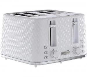 Image of Daewoo Argyle Collection SDA1864 4 Slice Toaster