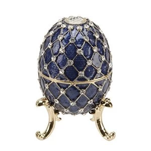 Image of Treasured Trinkets Large Blue Egg