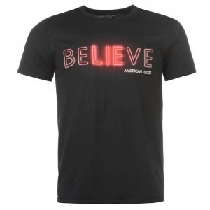Image of Official American Gods T Shirt Mens - Believe