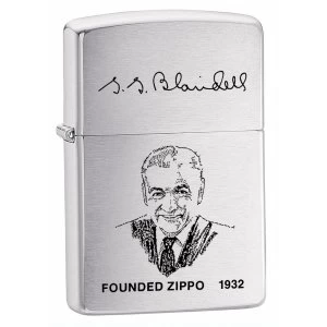 Image of Zippo Founders Brushed Chrome Windproof Lighter