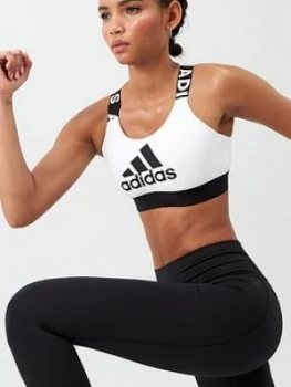 Image of Adidas Drst Brnd Bra - White