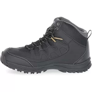 Image of Trespass Mens Finley Walking Boot Black/Golden Brown 8