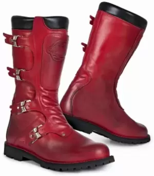 Image of Stylmartin Continental Waterproof Boots, red, Size 41, red, Size 41