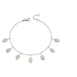 Image of Elements Silver Leaf Bracelet B5147