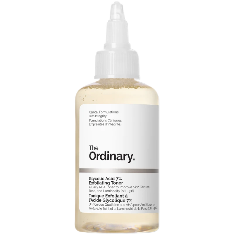 Image of The Ordinary Glycolic Acid 7% Exfoliating Toner 100ml