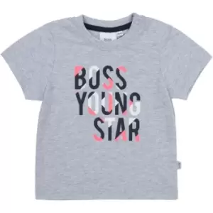 Image of Boss Short-sleeved T-Shirt - Grey